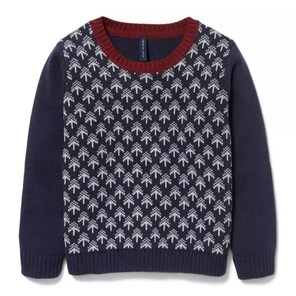 Janie and jack Tree Pullover